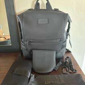 Dagne Dover Indi Diaper Backpack Large – Onyx – See Accessories - Orginally $250